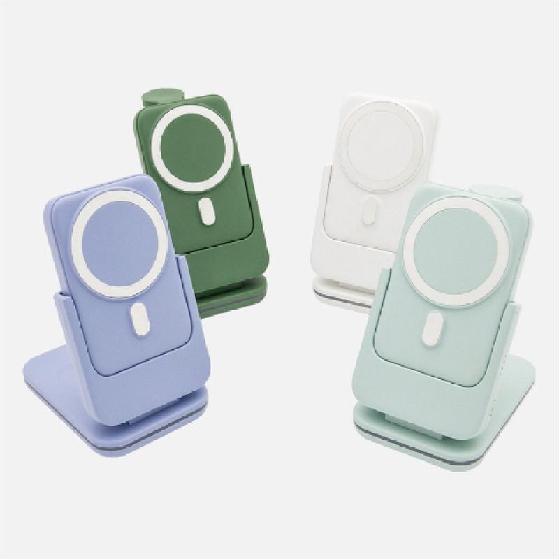 [공동구매] '엑스트라' 3in1 마그네틱 무선 충전 배터리 + 폴딩 스탠드