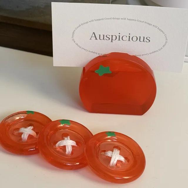 [자체제작] 토마토 단추 스마트톡