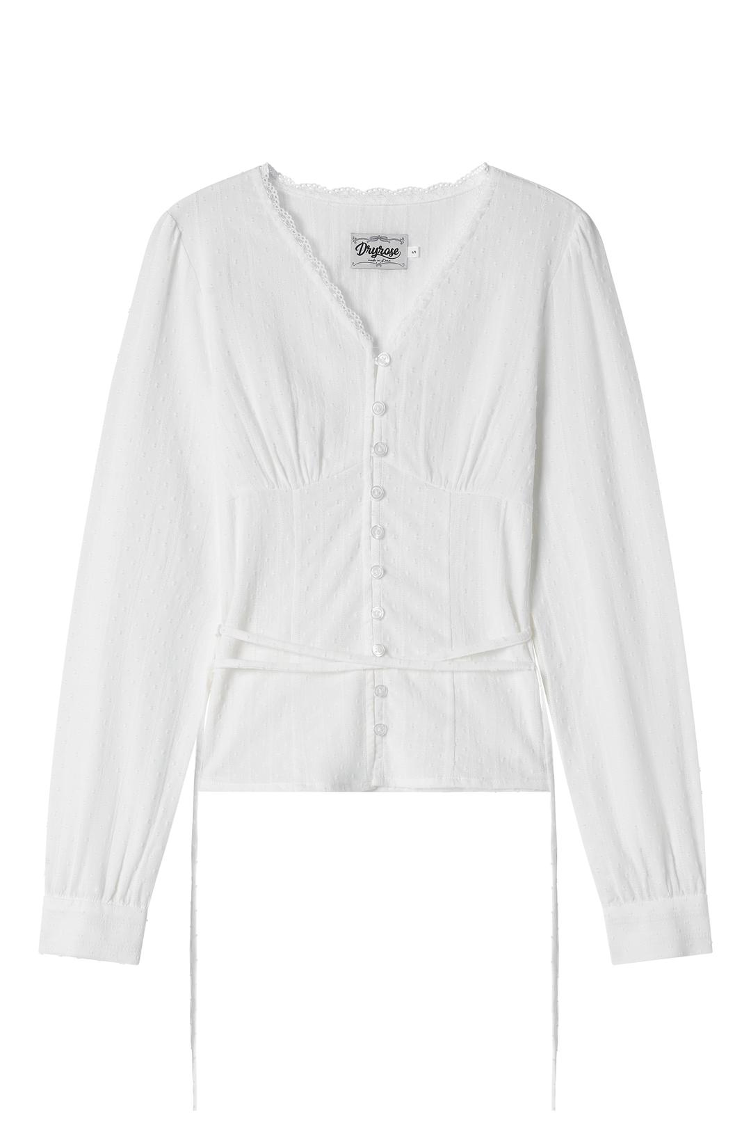 ANGLAISE STRING BLOUSE