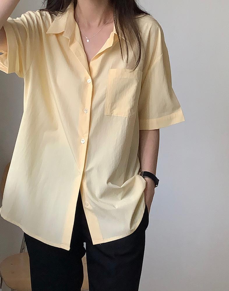 creamy half shirts (2c)