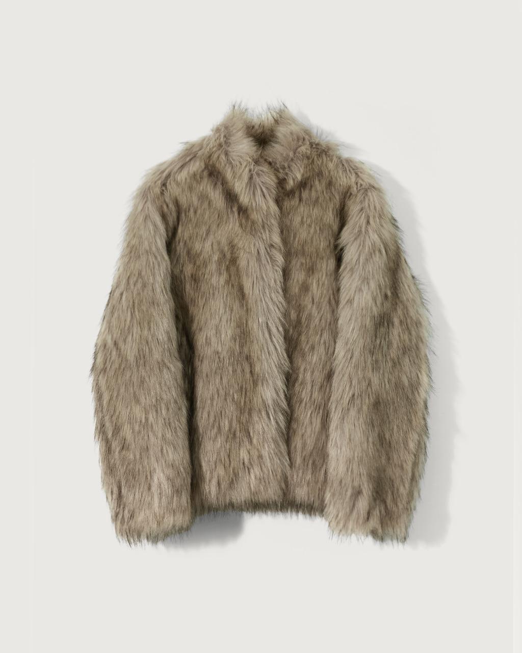 HAIRY FUR JACKET