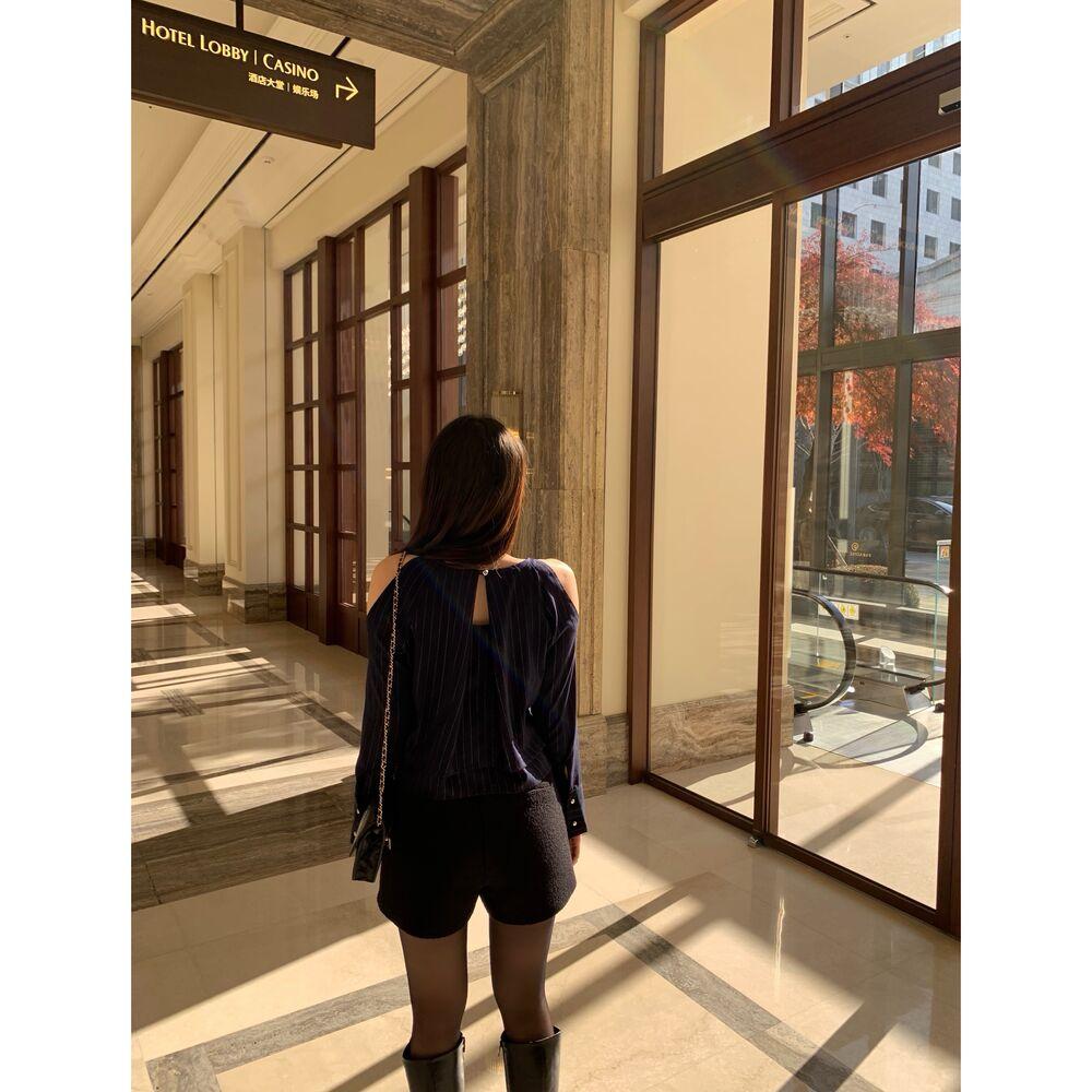 [MADE] 더블린 스트라이프 블라우스