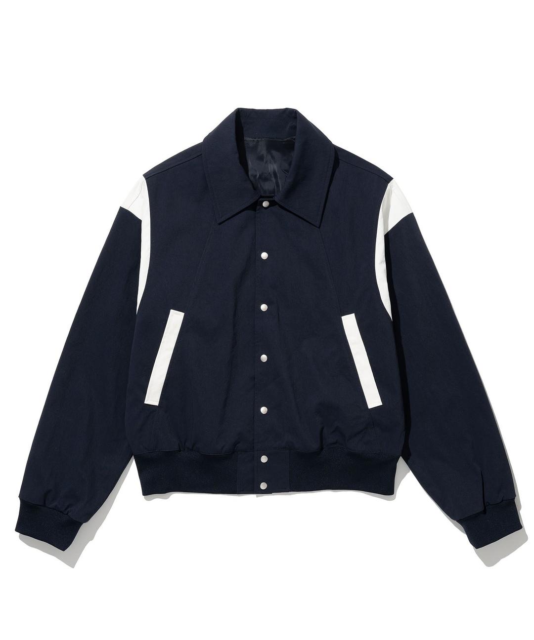나일론 바시티 자켓 [네이비]