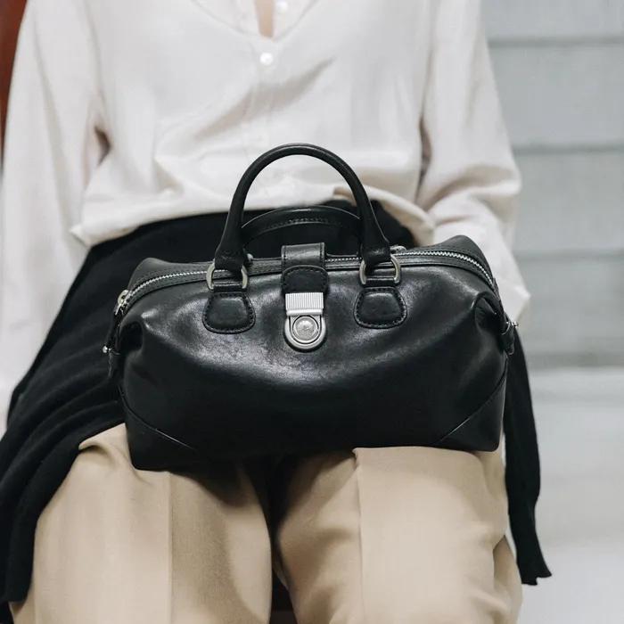 monde doctor bag Black