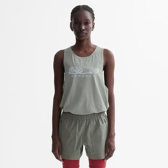 VENODE Three Track Logo Active Sleeve_Beige