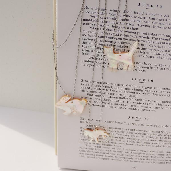 Children's Story Necklace - 4 Type (Silver)