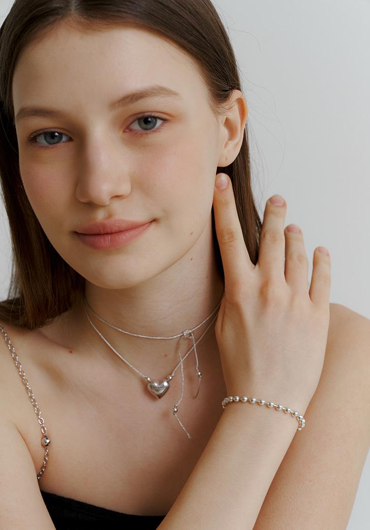 5mm ball chain bracelet (Silver 925)