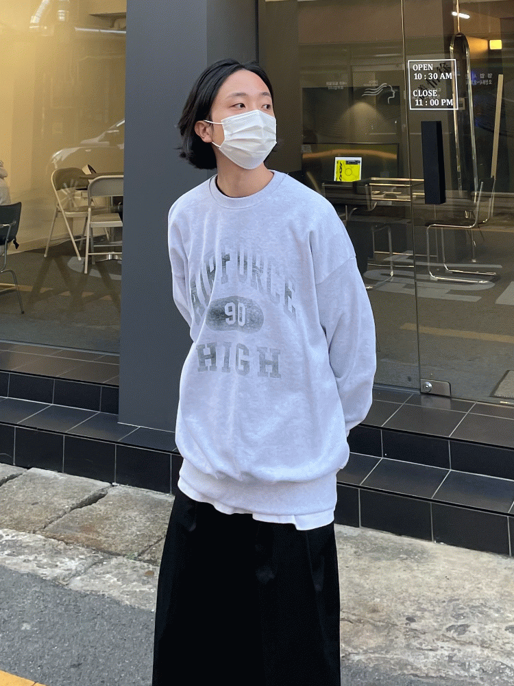 에어포스 맨투맨 (3 color)