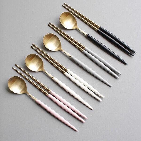 에펠 골드 수저세트,숟가락,젓가락 세트