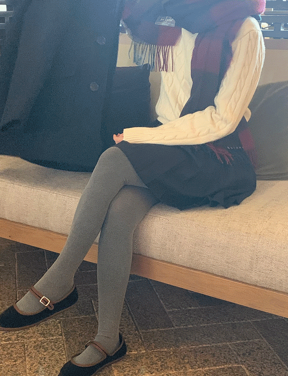 [10,000장돌파] 슬림 그레이 타이즈