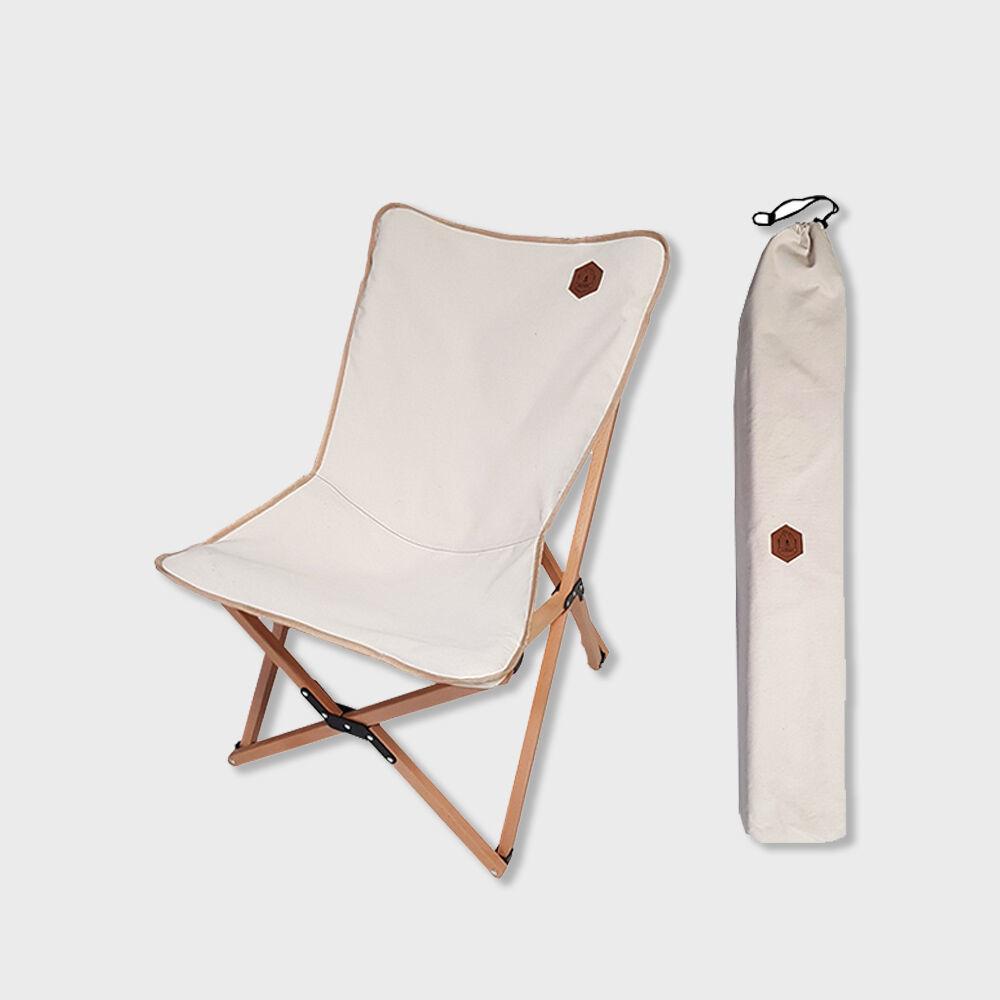 모닥 우든 세파비 캔버스 체어 M 아이보리