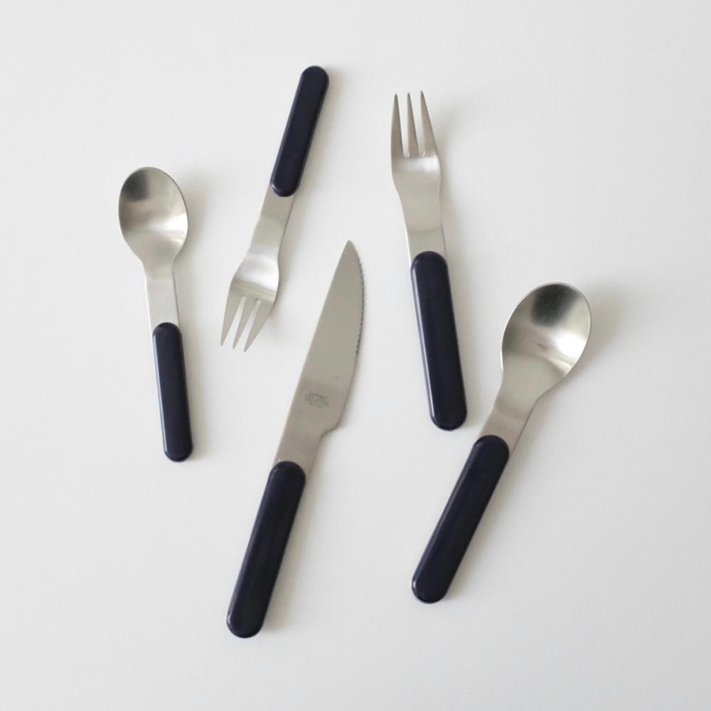 [vintage] Dansk deep blue flatware 단스크 플랫웨어 세트
