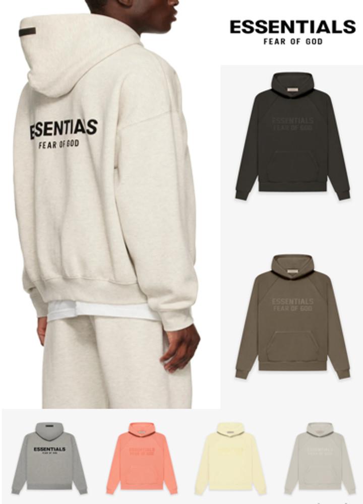 피오갓 에센셜 백로고 후드 22 23 컬렉션 후디 피어오브갓 15컬러