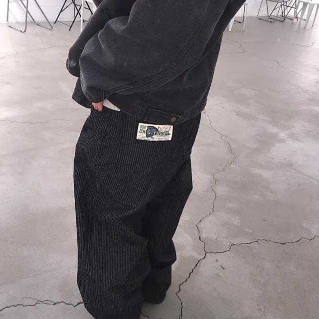 [🚀오늘출발/unisex]스탠딩 스트라이프 팬츠