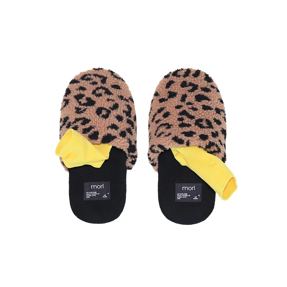 Leopard room shoes