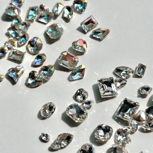 브이컷 스톤 세트 AB 크리스탈