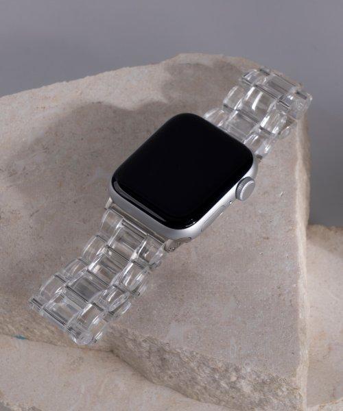 애플워치 전기종 호환 크리스탈 클리어 투명 스트랩