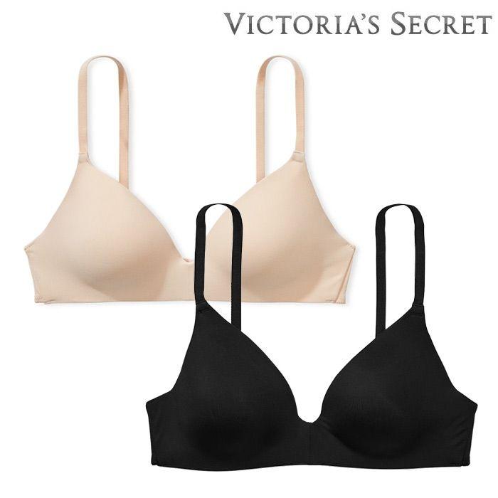 [클리어런스][미국배송]빅토리아시크릿 핑크 라이트 라인 와이어리스 브라
