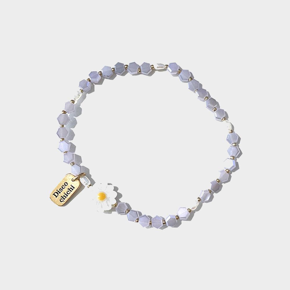 DV032 Mauve daisy bracelet