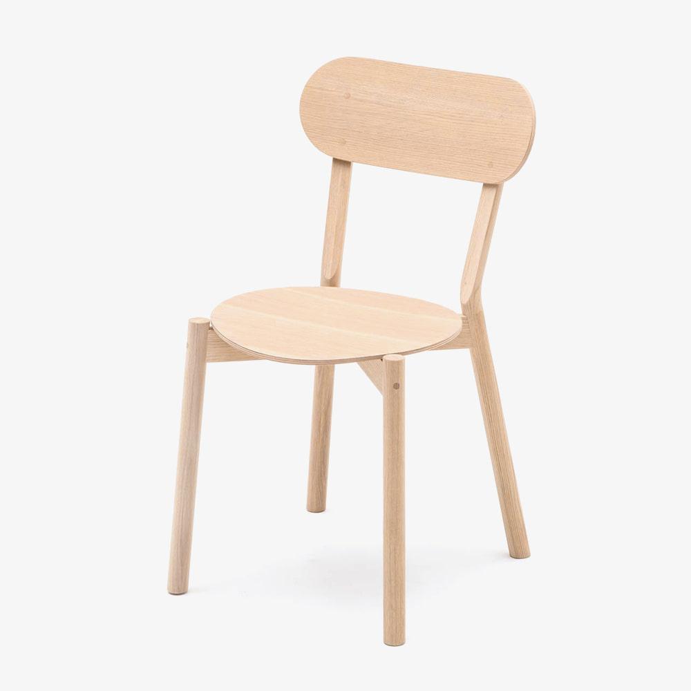 CASTOR CHAIR PLUS PURE OAK