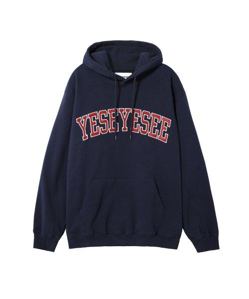 Arch Logo Hoodie Navy