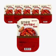미트리 닭가슴살 현미떡볶이 오리지널 250g, 250g, 6개