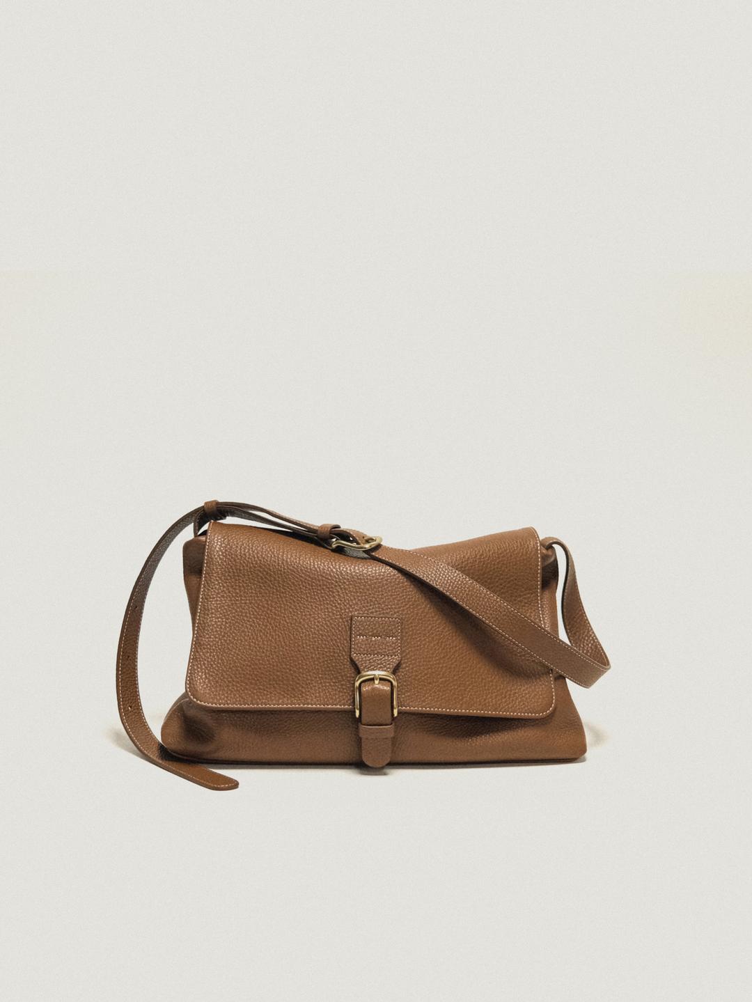 LARGE MAMAS BAG - BROWN (Leather VER)