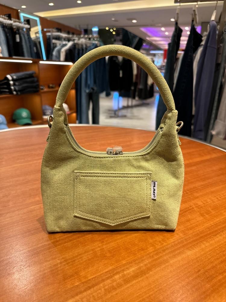 PLAC 플랙진 PWTH5BAY26W 여성 빈티지 데님 포켓 미니크로스백 색상2종 VINTAGE DENIM POCKET MINI BAG