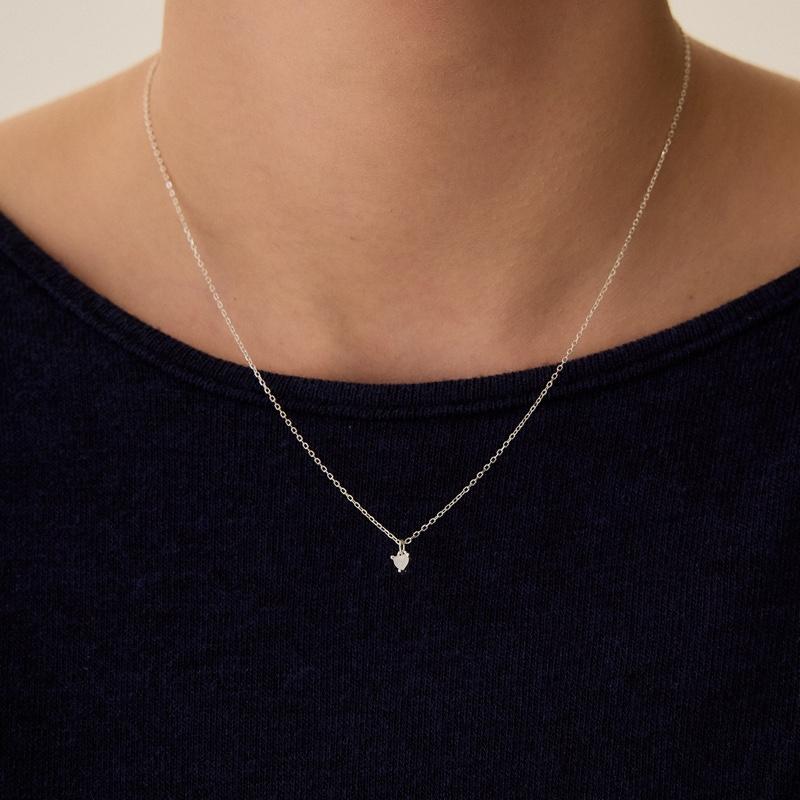 실버 엣지 스노우 att 목걸이