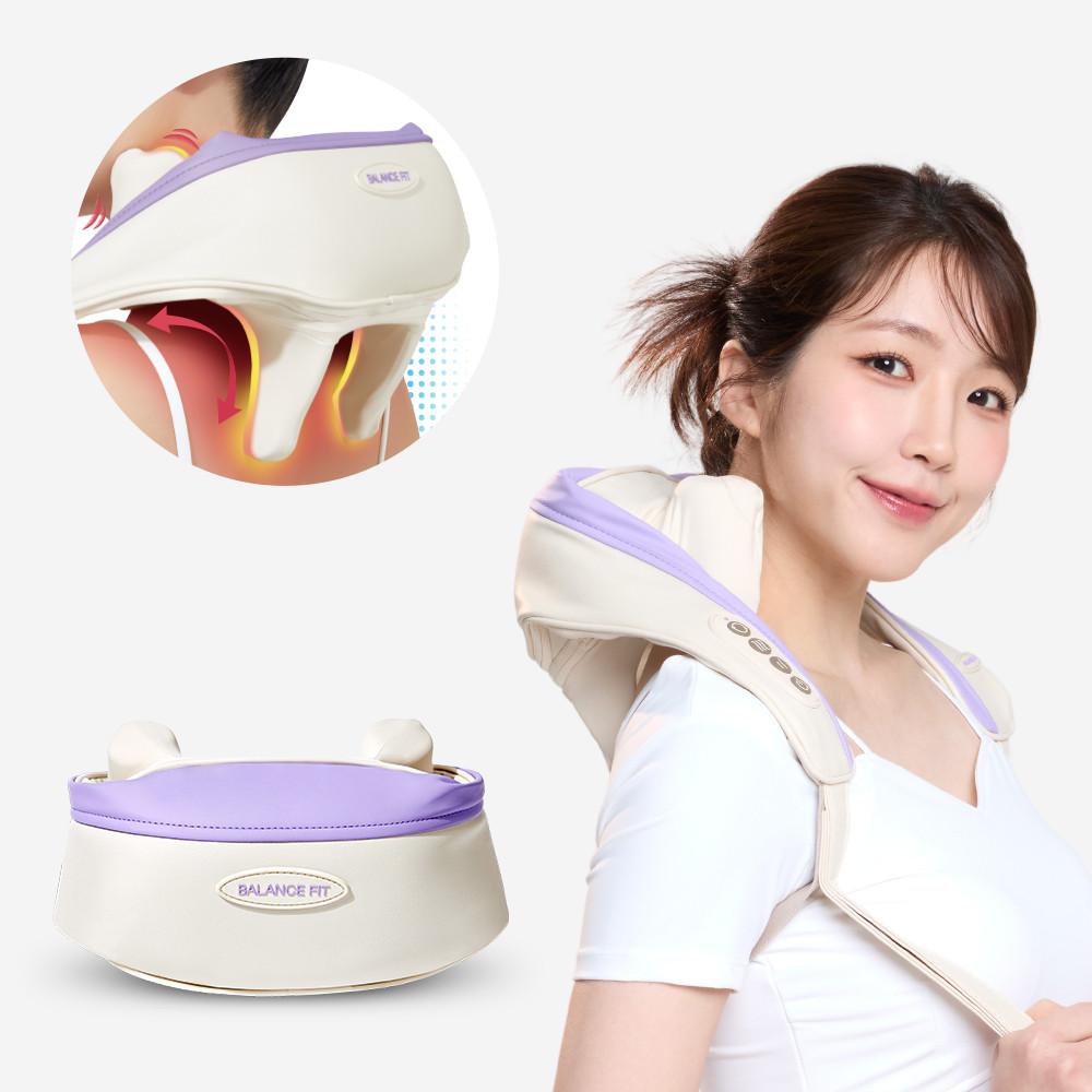 발란스핏 무선 목 어깨 마사지기 승모근 거북목 완화 예비신부 어깨라인 관리 부모님 효도선물