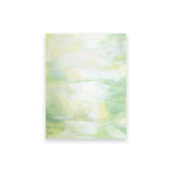 [painting memo] leaves and a butterfly