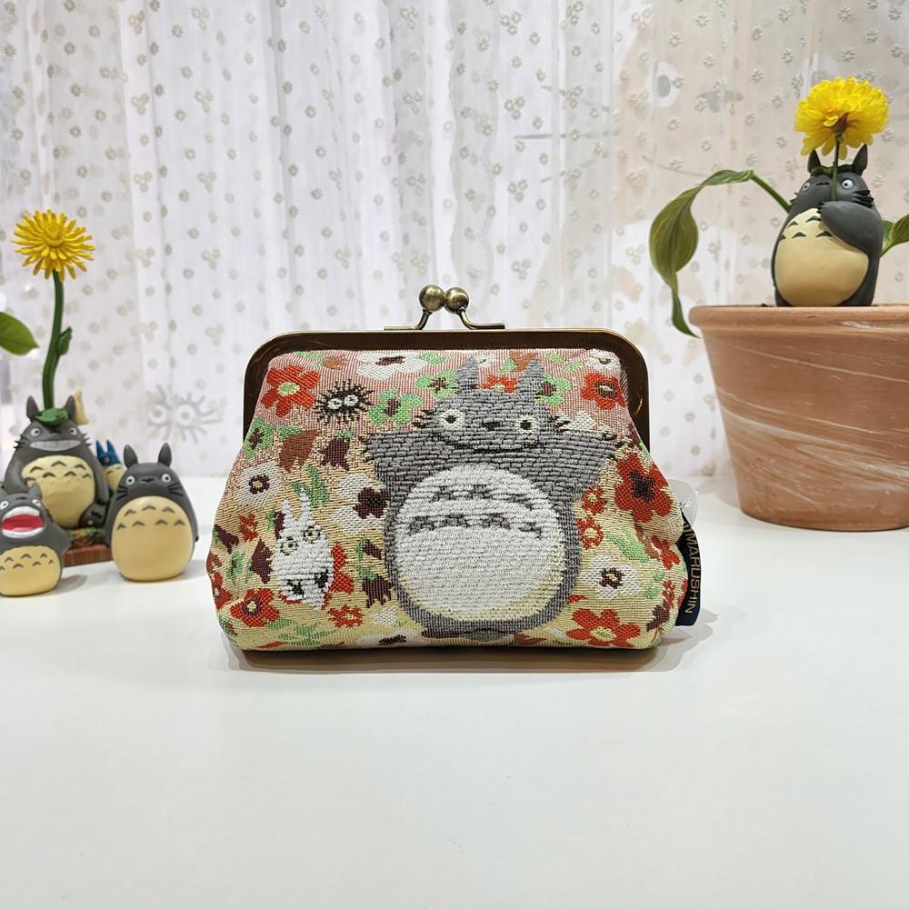 이웃집 토토로 캐릭터 고블랭 화장품 케이스 파우치 동전 지갑(가든 토토로)