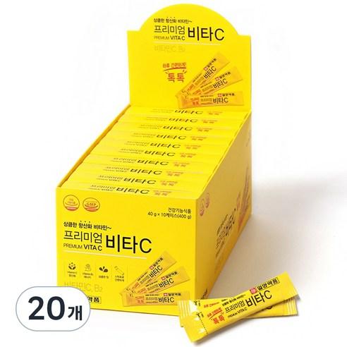 일양약품 프리미엄 비타C, 20회분, 40g, 20개