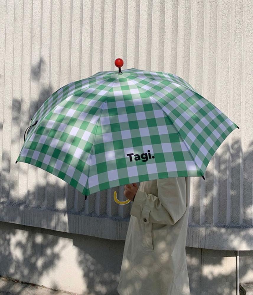 쎄이위위 포레스트 우산 체크 단우산 장우산 2종 Umbrella