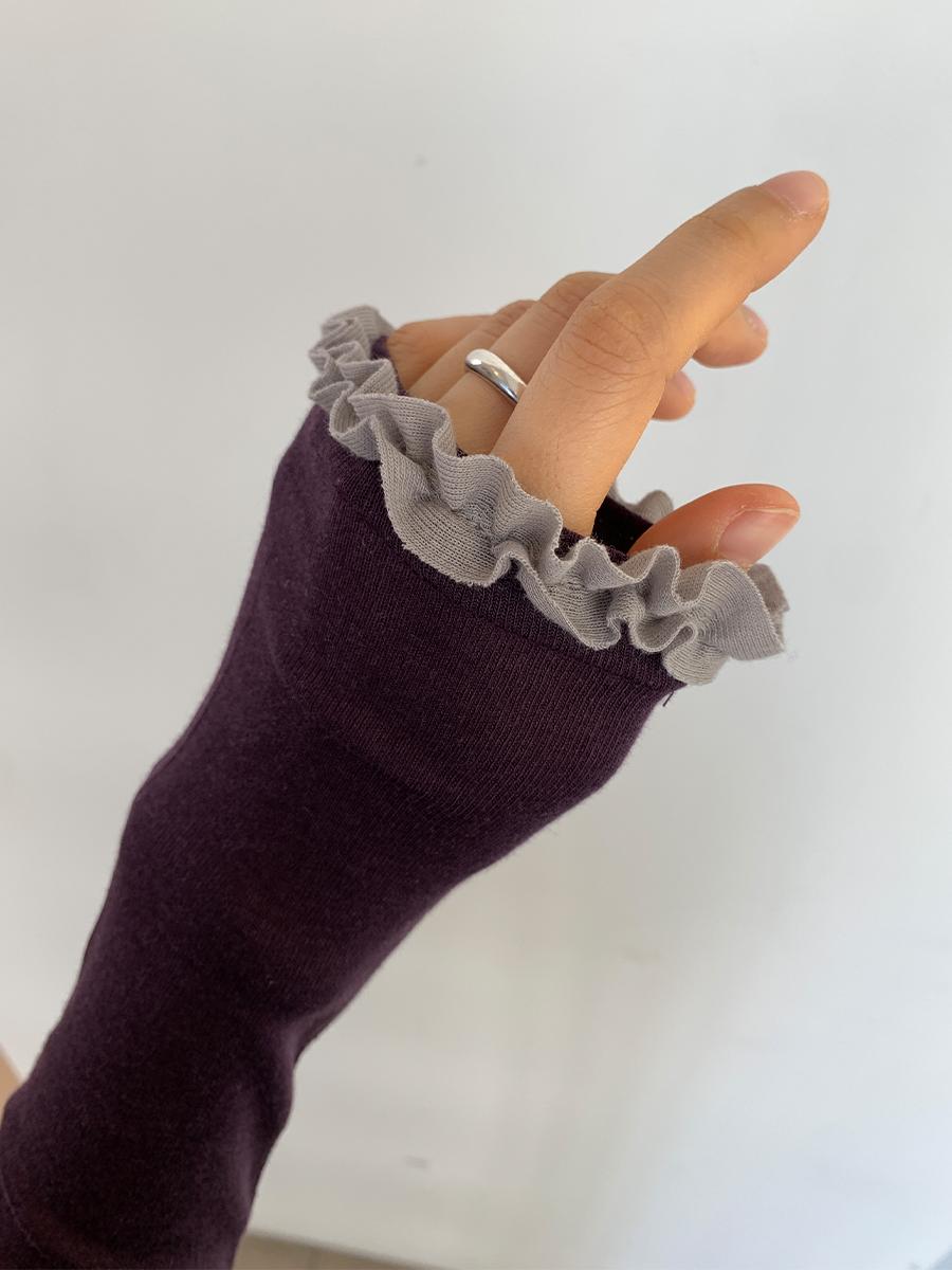 Mini frill T (3color)
