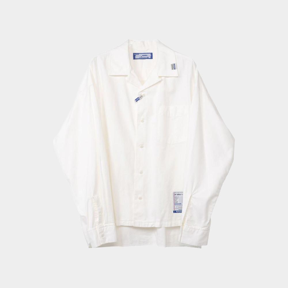 미하라 야스히로 롱슬리브 옥스퍼드 셔츠 화이트 I06SH011-WHITE