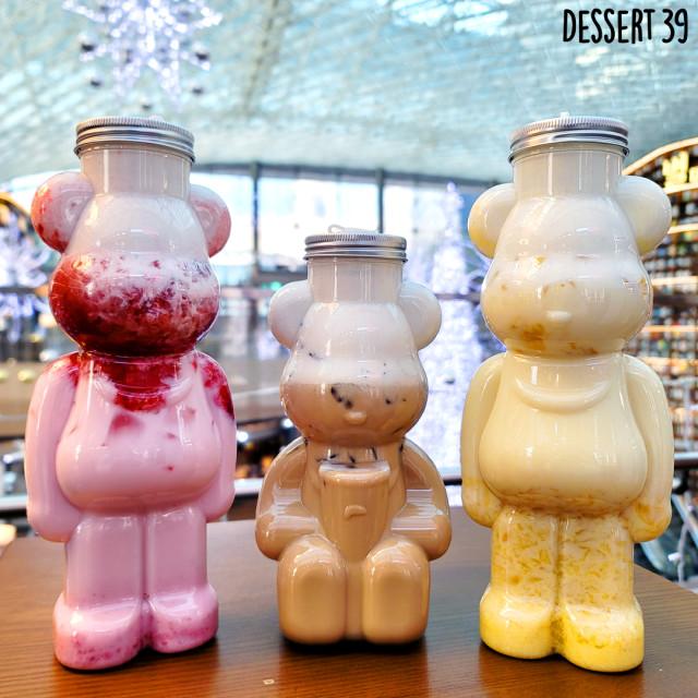 [디저트39] 리유저블 곰돌이 텀블러 / 연말,신년 텀블러 새해선물 추천