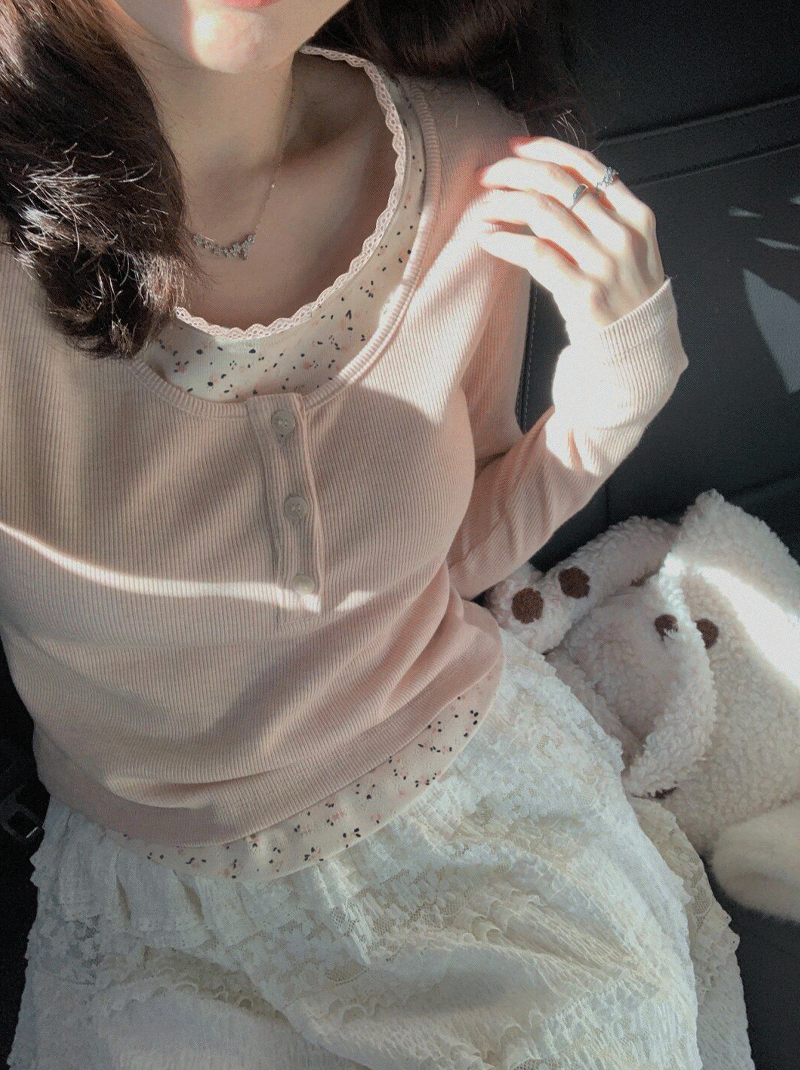 리노 레이어드 티셔츠