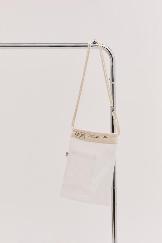 O01 코튼 스트링백 SMALL