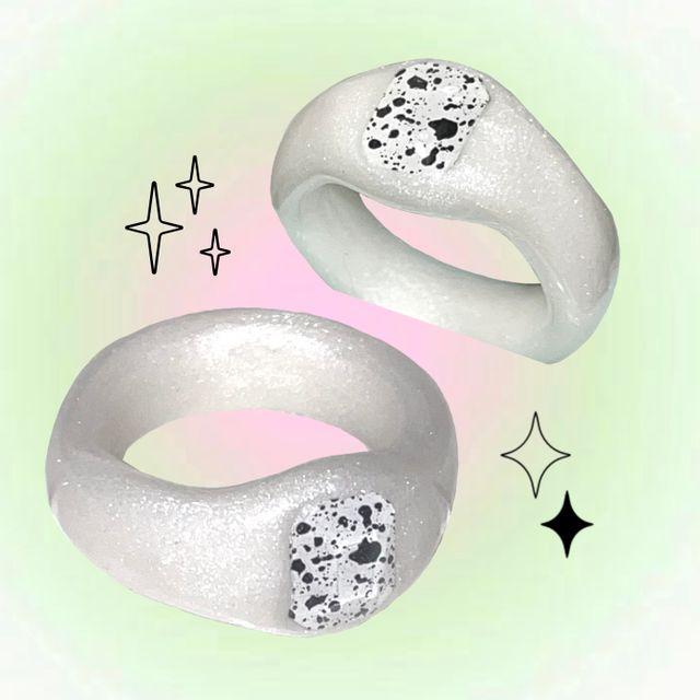 쿠앤크 반지 ( Cookie & Cream Ring )