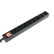 동양전자 메인 스위치 블랙 8구 DYM-G8C-SC-BLACK