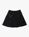 Cowboy Stud Skirt - Black