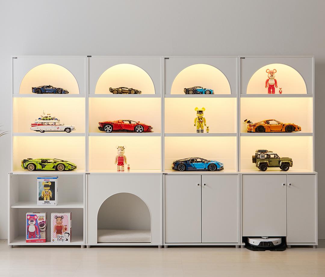 아치빌 어반 업타운 장식장 (화이트)