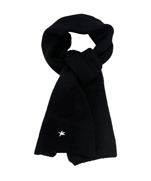 TCM mini logo plain muffler (black)
