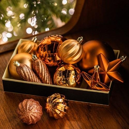 뷰티풀데코센스 최고급 크리스마스 트리 오너먼트 장식볼 23ea