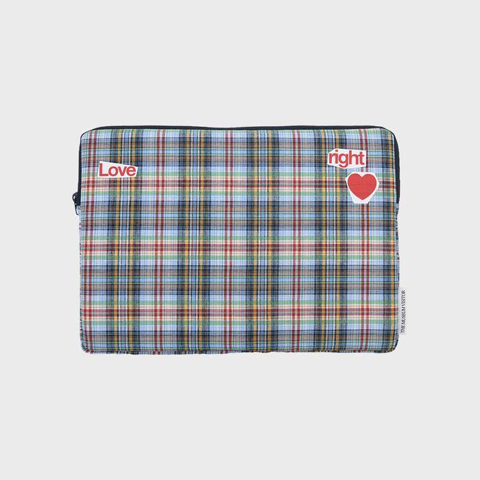 LOVE CHECK LAPTOP SLEEVE