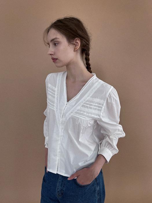 [SALT Label] MONET LACE BLOUSE