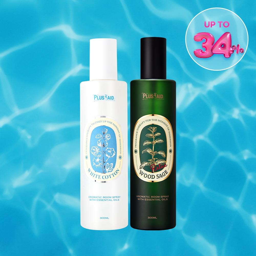 [썸머페스타] 탈취·살균99.9% 플러스에이드 룸스프레이 300ml