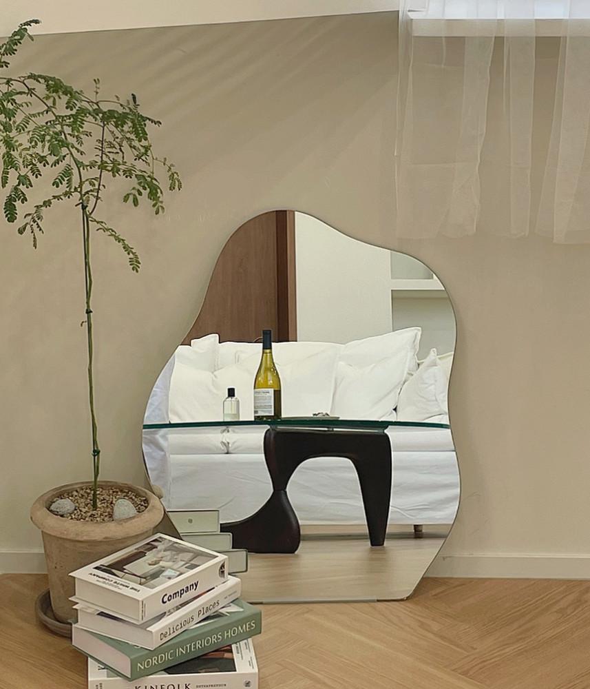 당신의온실 웨이브미러 L 화장대거울 반전신거울