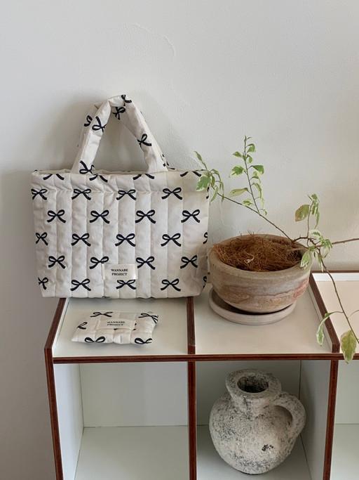 🤍 리본누빔백 (보부상가방) 🤍